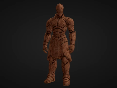 Guardia de runas de arcilla Modelo de impresión 3D