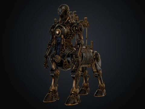Astral Storm Knight 3D Model
