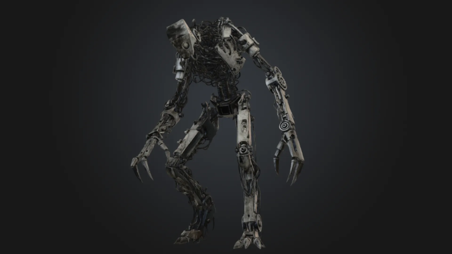 Scrap Husk 3D Model .c4d .max .obj .3ds .fbx .stl .blend 