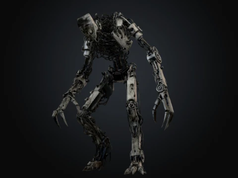 Scrap Husk 3D Model