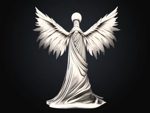 Winged Shroud 3D Model