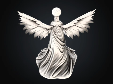 Winged Shroud 3D Model