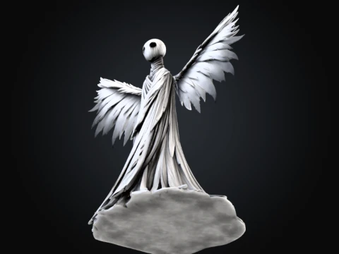 Winged Shroud 3D Model
