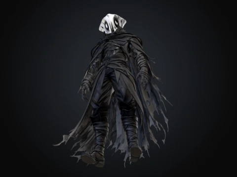 Grim Nomad 3D Model