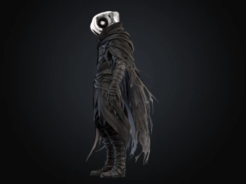 Grim Nomad 3D Model