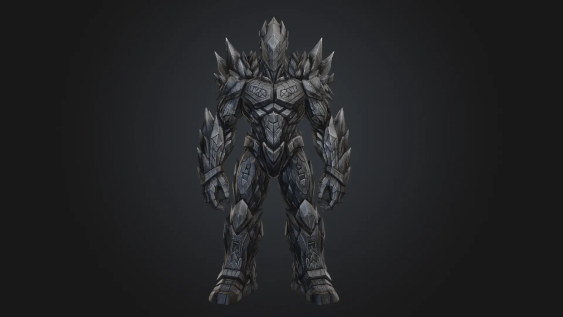Basalt Bulwark 3D Model .c4d .max .obj .3ds .fbx .stl .blend 
