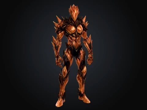 Molten Ember Infernaut 3D Model