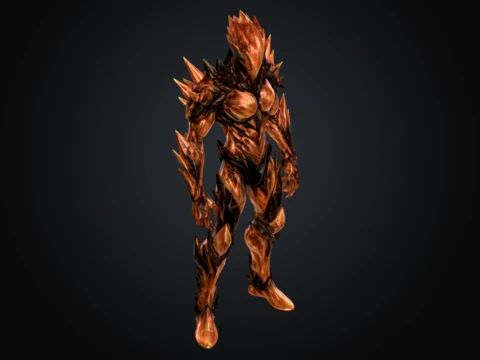 Molten Ember Infernaut 3D Model