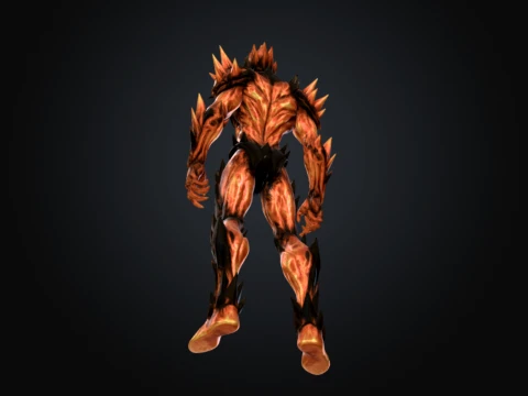 Molten Ember Infernaut 3D Model