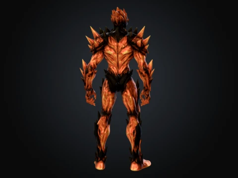 Molten Ember Infernaut 3D Model