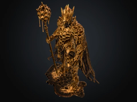 Beehive Warden 3D Model