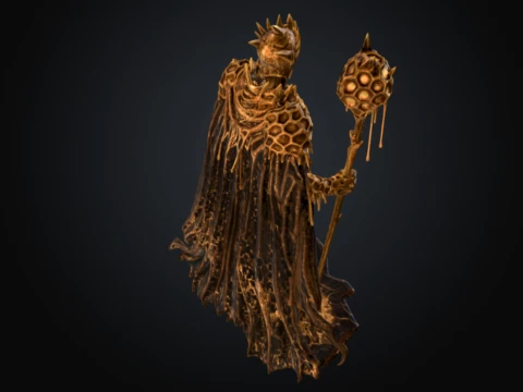 Beehive Warden 3D Model