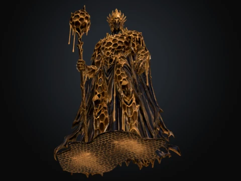 Beehive Warden 3D Model