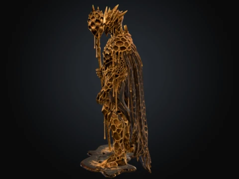 Beehive Warden 3D Model