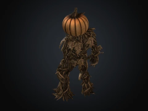 Pumpkin Wight 3D Model