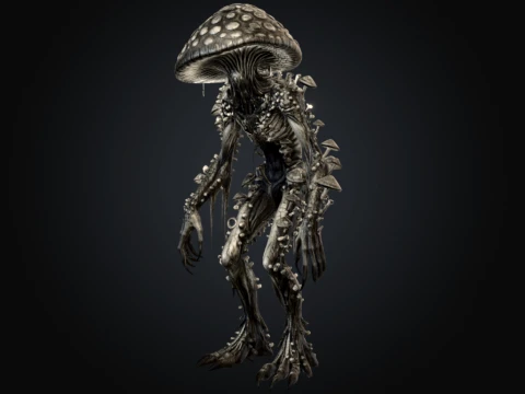 Myzelschale 3D Modell
