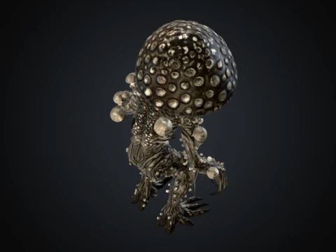 Mycelial Husk 3D Model