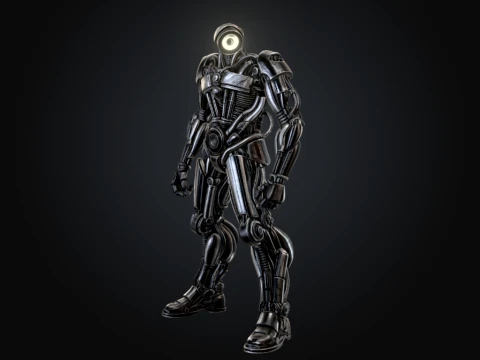 Sentinella a pistone dell'Oculus Modello 3D