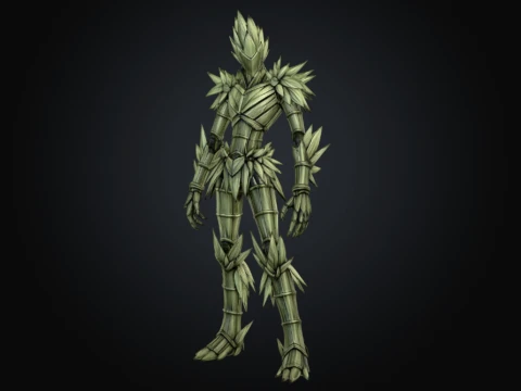 Phyllostachys Muhafızı 3D Model