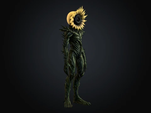 Helianthus Stalker 3D Model