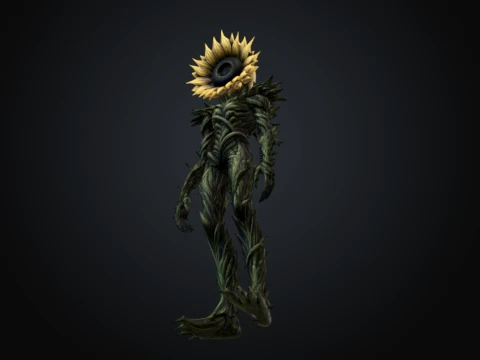 Helianthus Stalker 3D Model