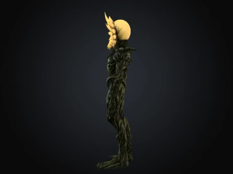 Helianthus Stalker 3D Model