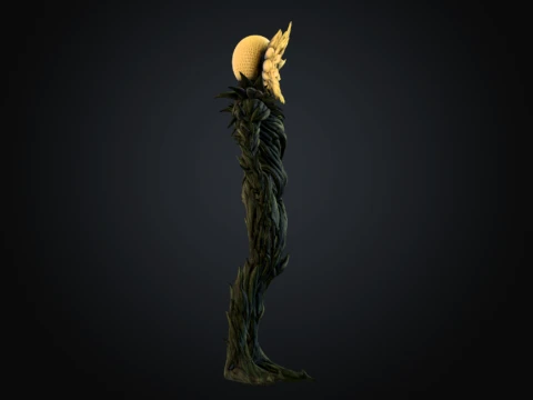 Helianthus Stalker 3D Model