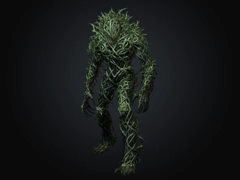 Dikenli Dikenli Dokumacı 3D Model