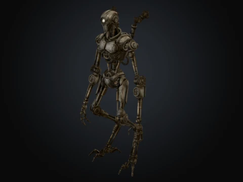 Mechanical Cog Regulator 3D Model