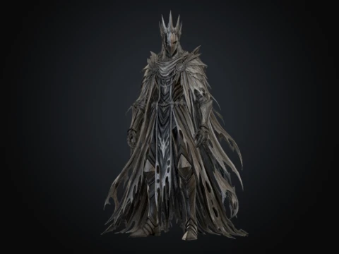 The Fallen Masked King 3Dモデル
