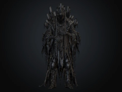 Grime Pipe Worshipper 3D 모델