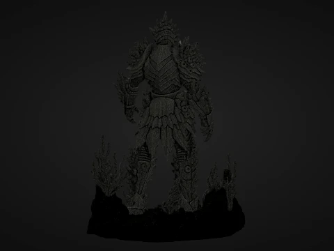Abyssal Shellwarden 3D Model