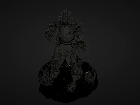 Abyssal Shellwarden 3D Model