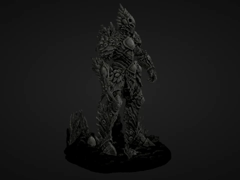 Abyssal Shellwarden 3D Model