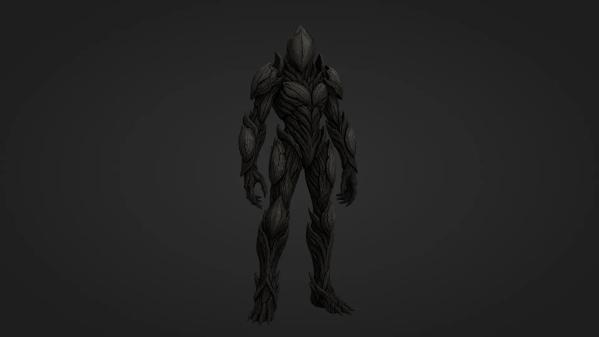 Ligneous Carapace 3D Model .c4d .max .obj .3ds .fbx .stl .blend 