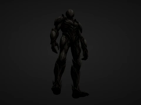 Ligneous Carapace 3D Model