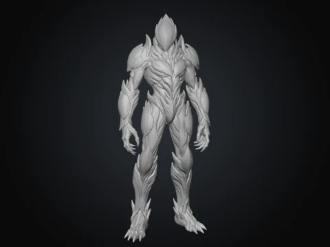 Ligneous Carapace 3D Model