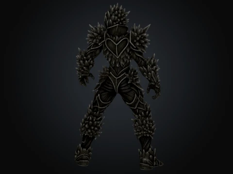 Benthic Bulwark 3D Model