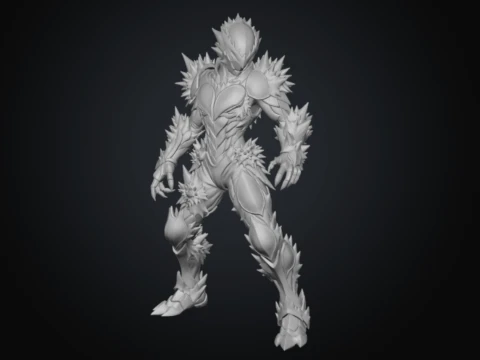 Benthic Bulwark 3D Model