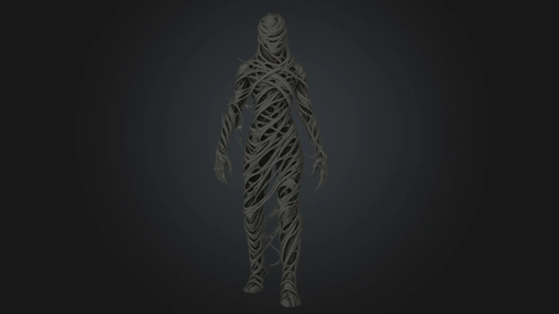 Filamentous Macabre 3D Model .c4d .max .obj .3ds .fbx .stl .blend