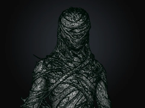 Filamentous Macabre 3D Model