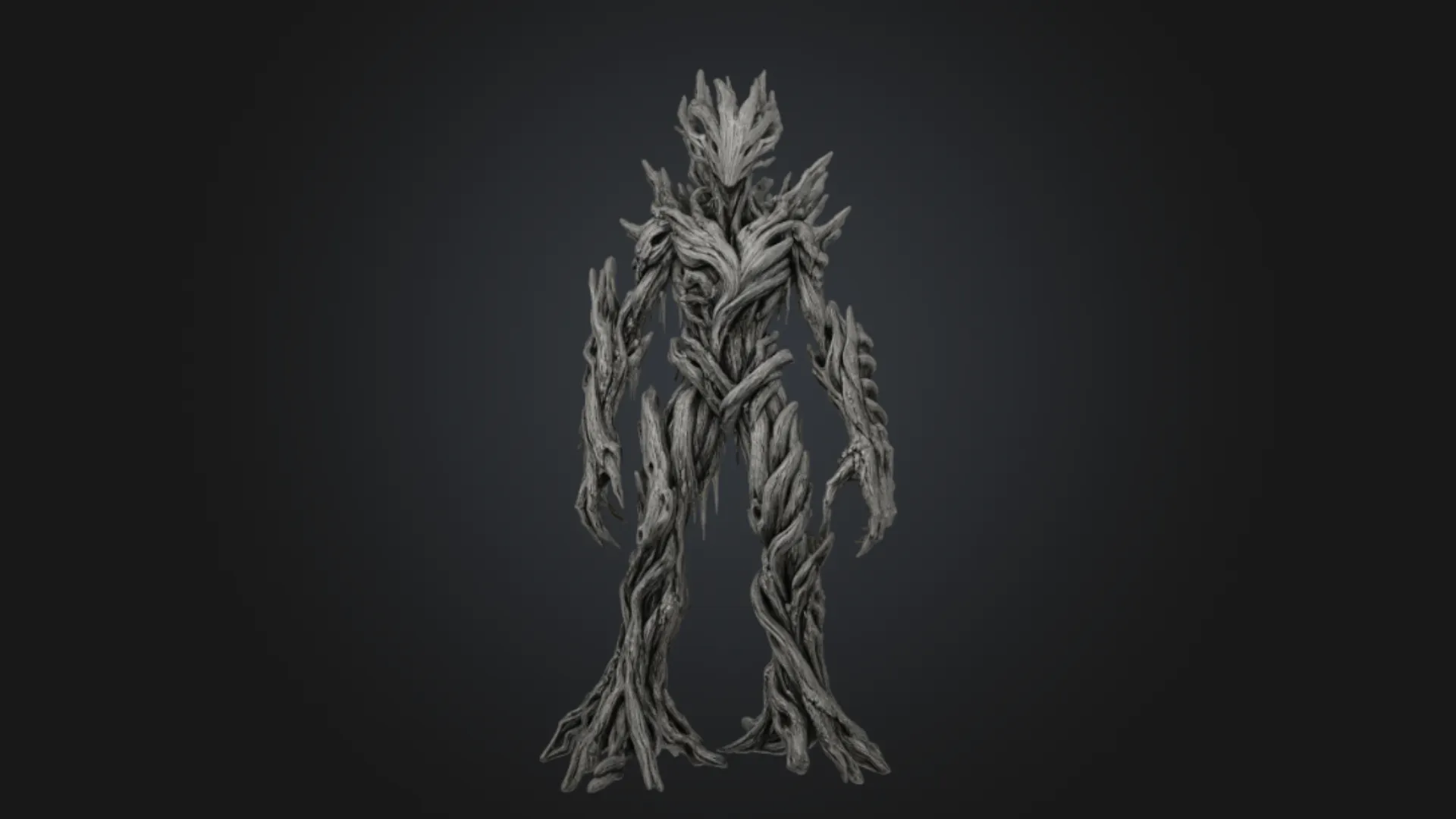 Treant Wraith 3D Model .c4d .max .obj .3ds .fbx .stl .blend