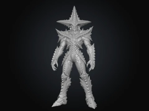 Abyssal Asteroidea 3D Model