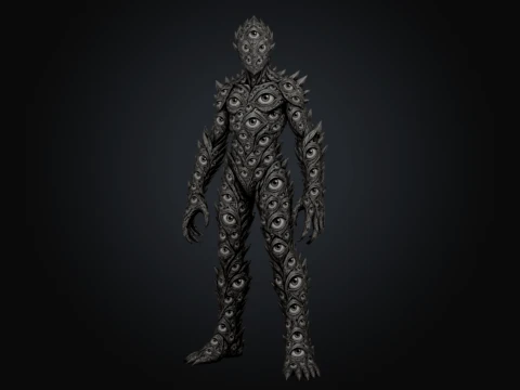 Ommetaphobic Abomination 3D Model
