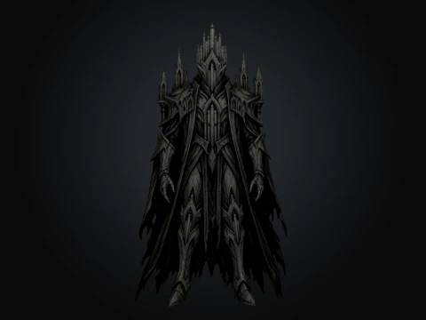 Dark Cathedral Knight 3D 모델