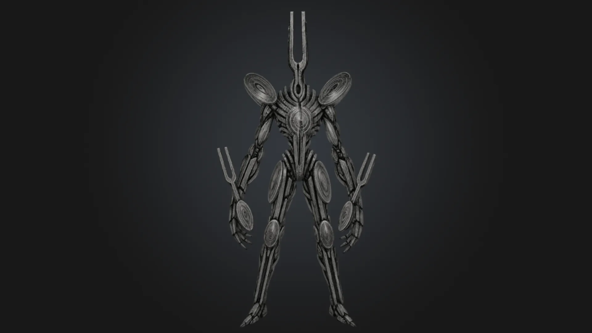 Tuning Resonator 3D Model .c4d .max .obj .3ds .fbx .stl .blend