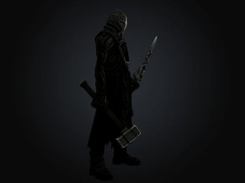 Grim Siderurgist 3D Model