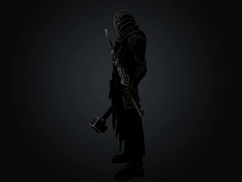 Grim Siderurgist 3D Model