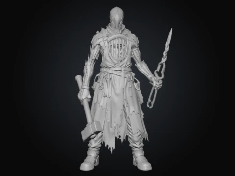 Grim Siderurgist 3D Model