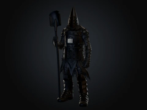 Stoker Knight 3D Model